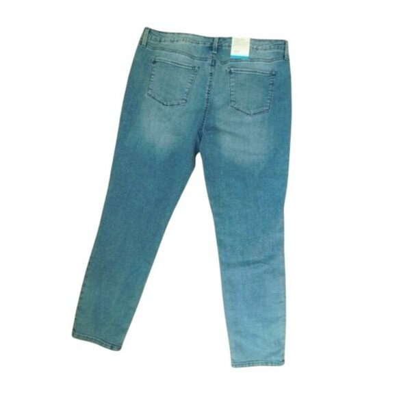 Style & Co. Size 16P Petite Crop STRETCH Denim Jeans NWT $59 - Picture 2 of 2